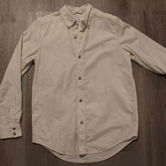 TNA cream corduroy button down - Picture 2 of 10